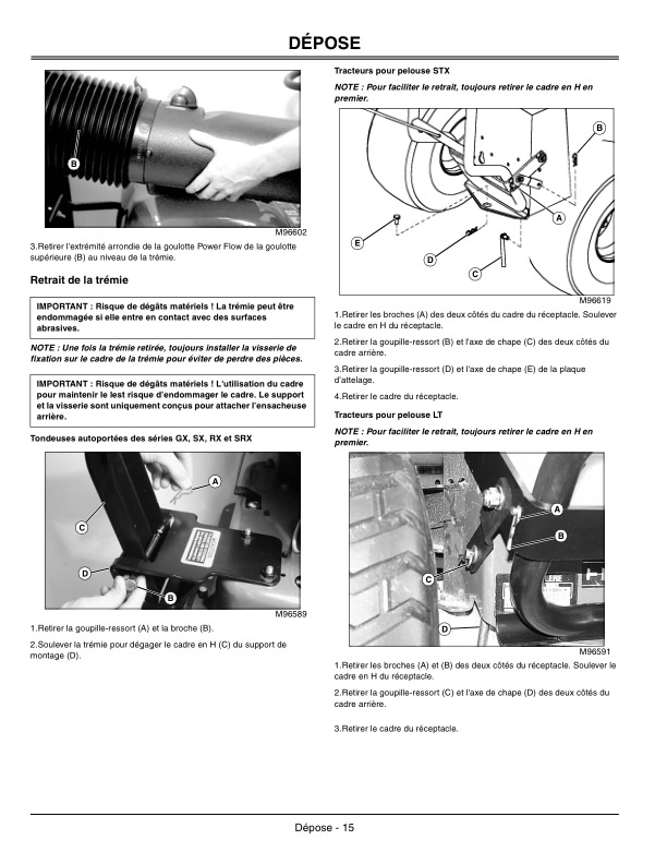 John Deere 7 Bushel Rear Bagger And Power Flow Operator Manual OMM145413 2