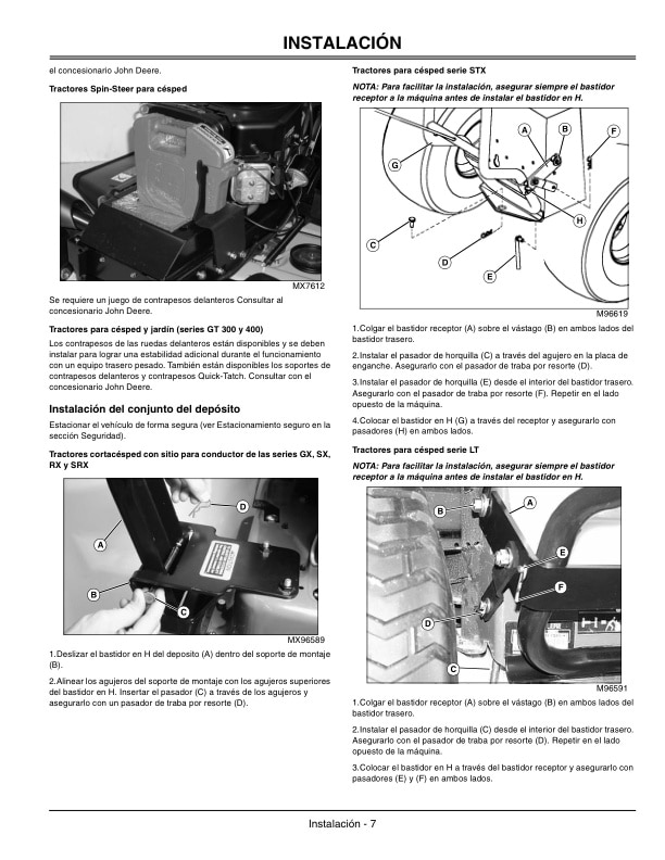 John Deere 7 Bushel Rear Bagger And Power Flow Operator Manual OMM145413 3