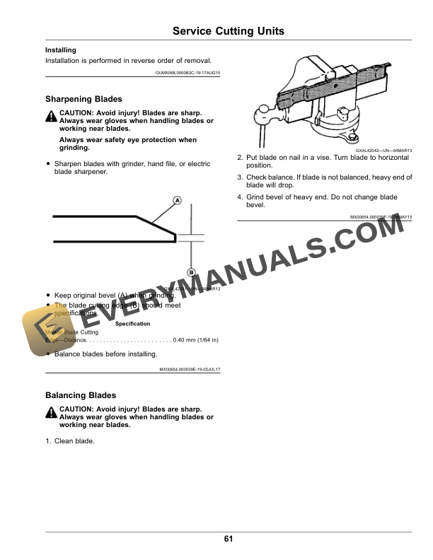 Trim Operator John Deere 7400A TerrainCut Trim and Surrounds Mower Operator Manual ...