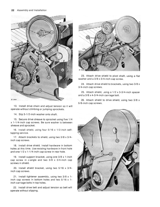 John Deere 88-, 110-, AND 132-INCH THREE-ROLLER BELT PICKUP Operator Manual OMH83041-3