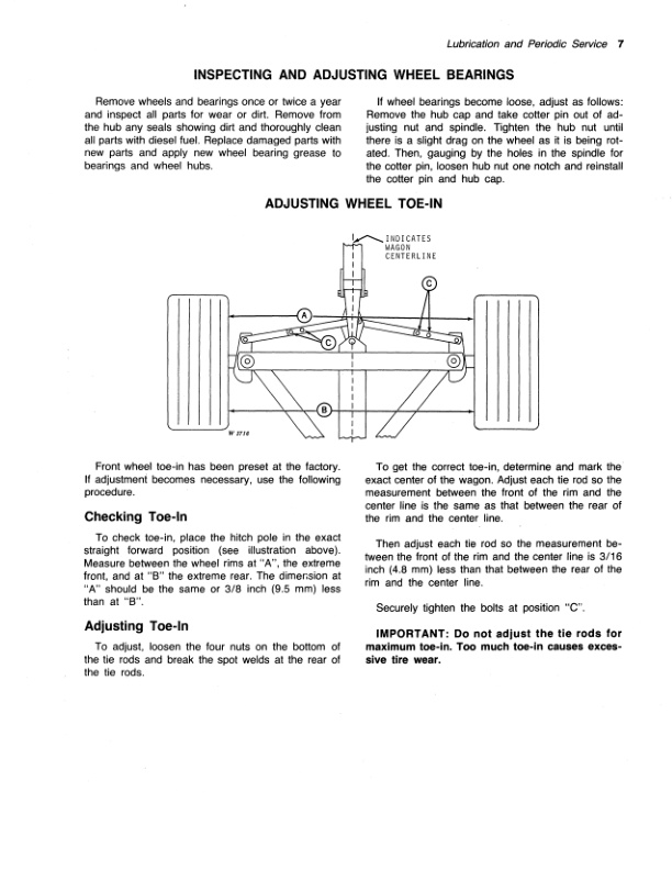 John Deere 965 Wagon Operator Manual OMW21361-2