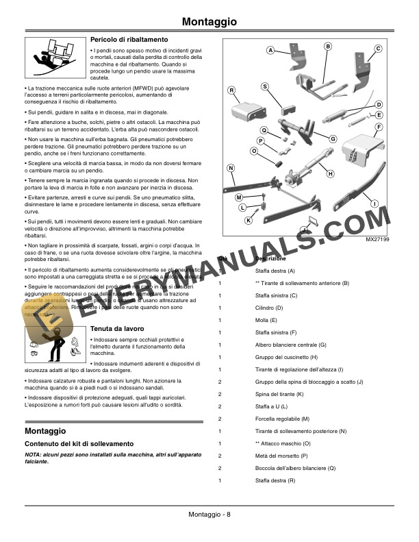 John Deere AutoConnect Mid-Mount Mower 60D and 72D Operator Manual ...
