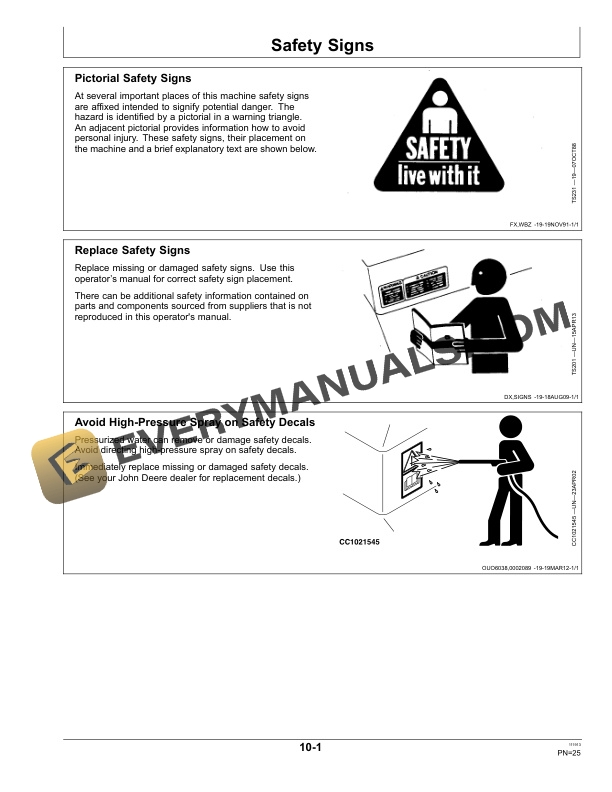 John Deere D160 Loader Operator Manual OMW57759