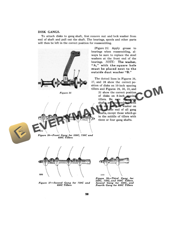 John Deere Heavy Disk Tillers 500H, 550C Operator Manual OMW6250