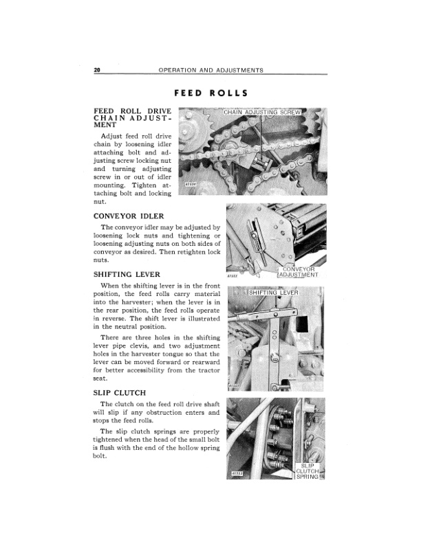 John Deere NO. 8 Forage Harvesters Operator Manual OME191255-2