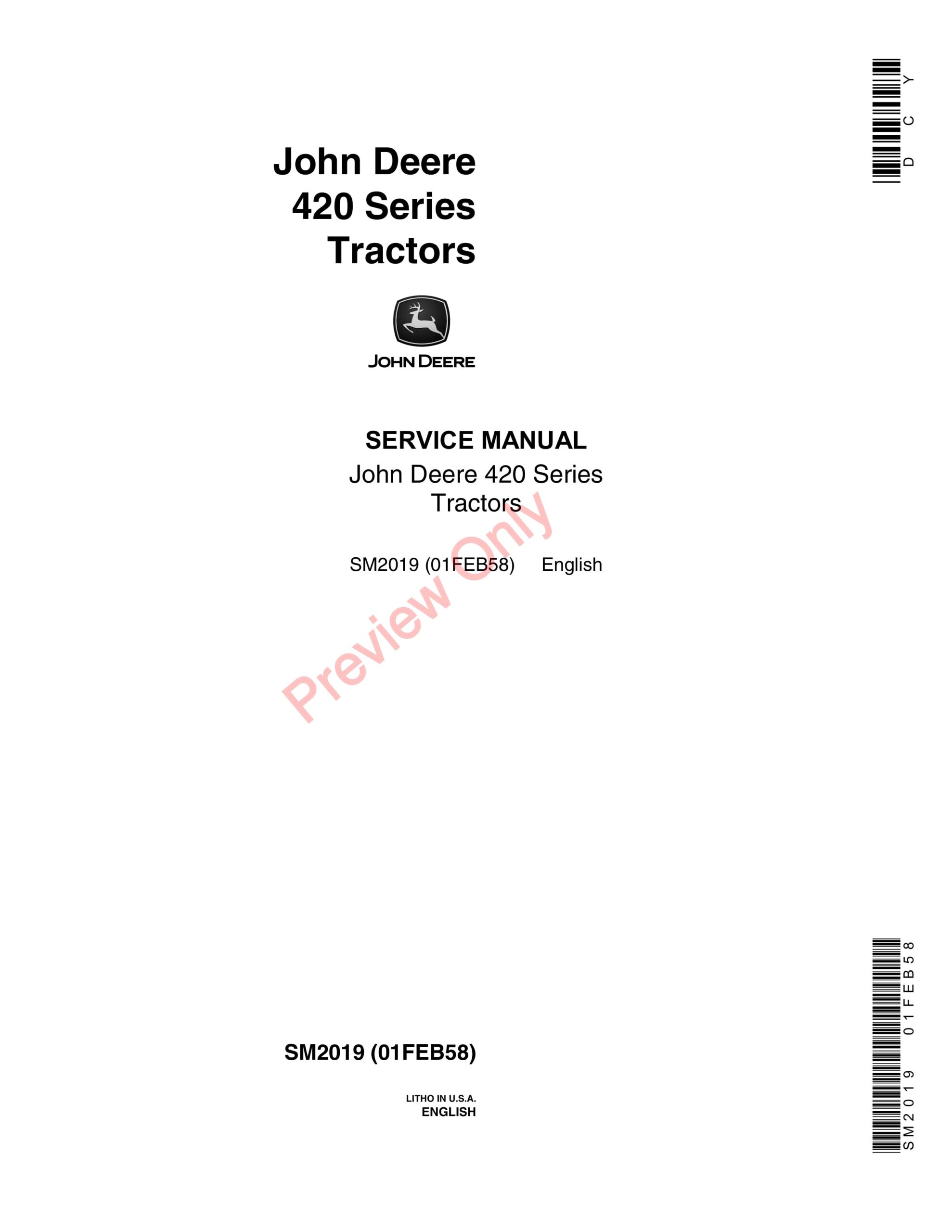 John Deere 420 Series