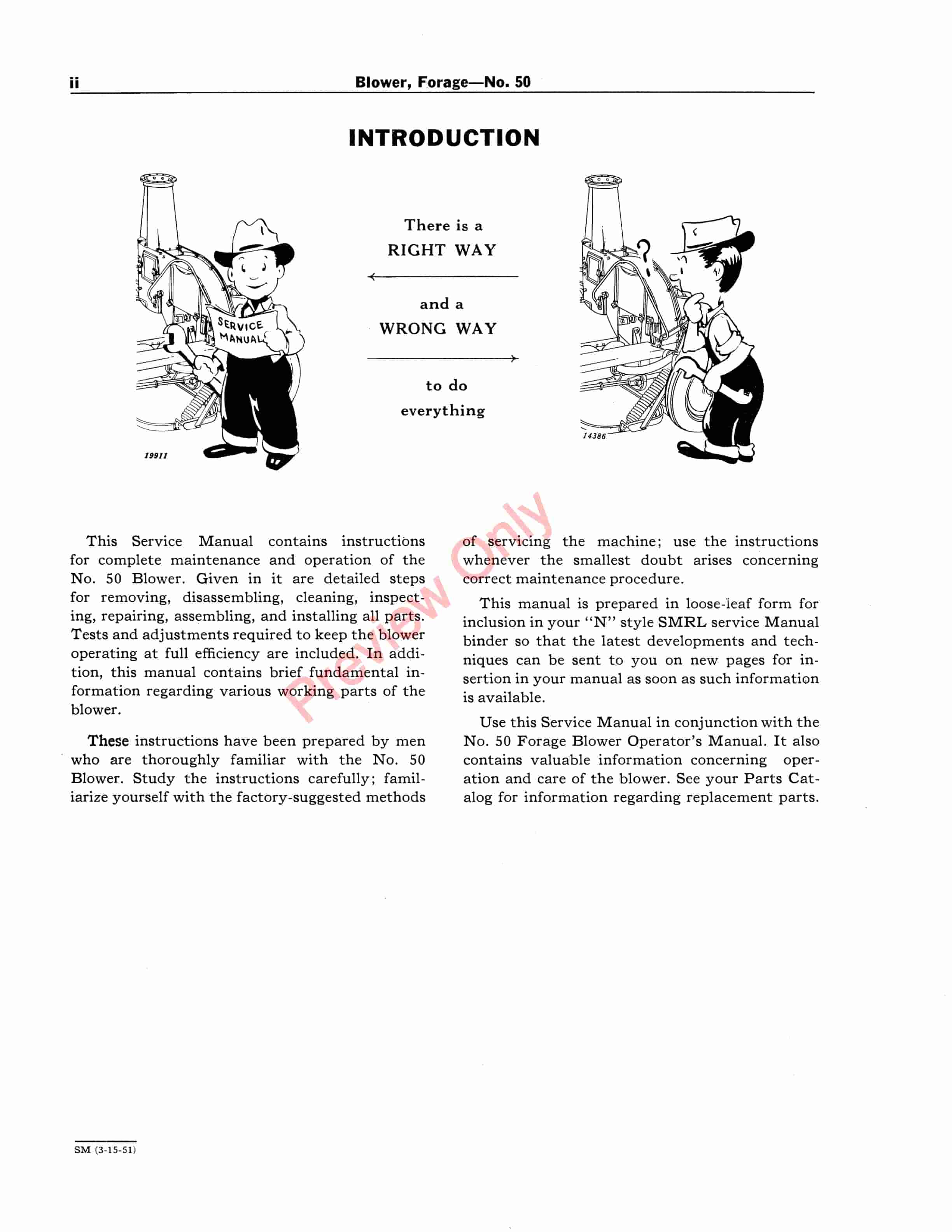 John Deere 50 Forage Blower Service Manual SM2006 01MAR51-4