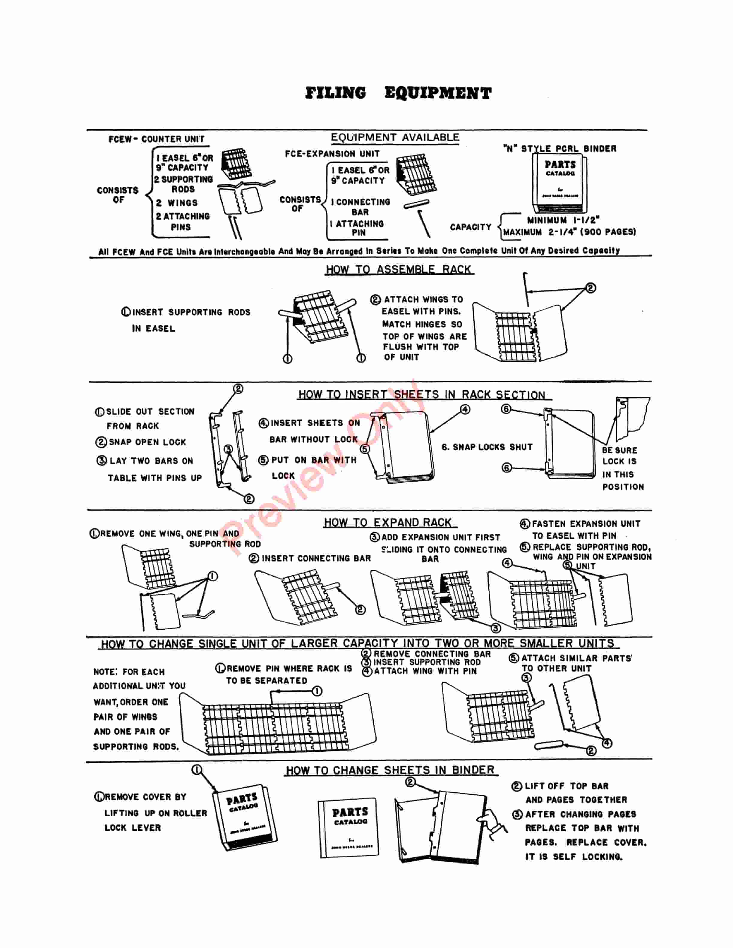 John Deere Integral Lister – No. MT30 Parts Catalog PC243 01APR52-4