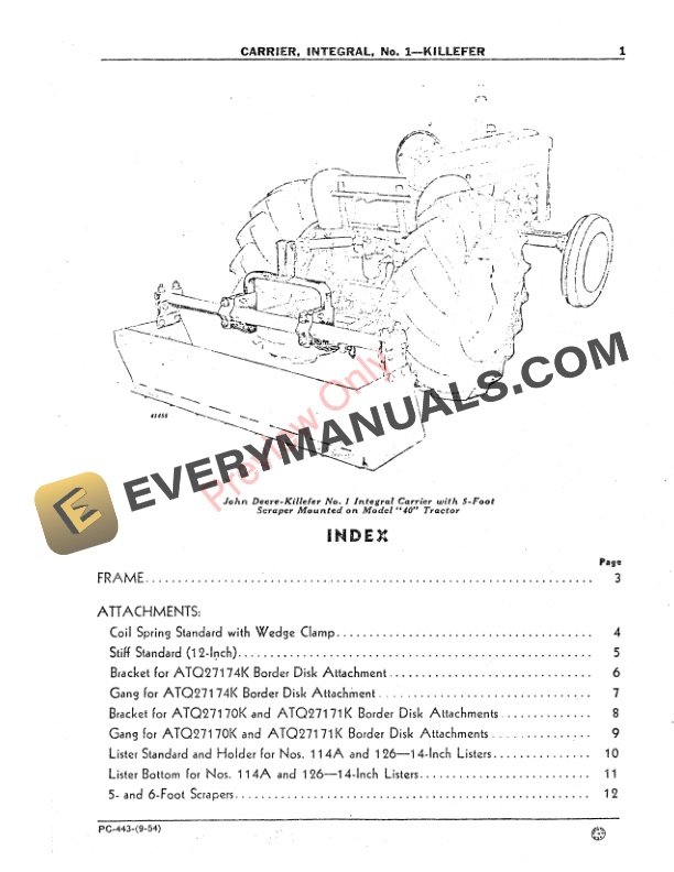 john-deere-no-1-deere-killefer-integral-carrier-parts-catalog-pc443