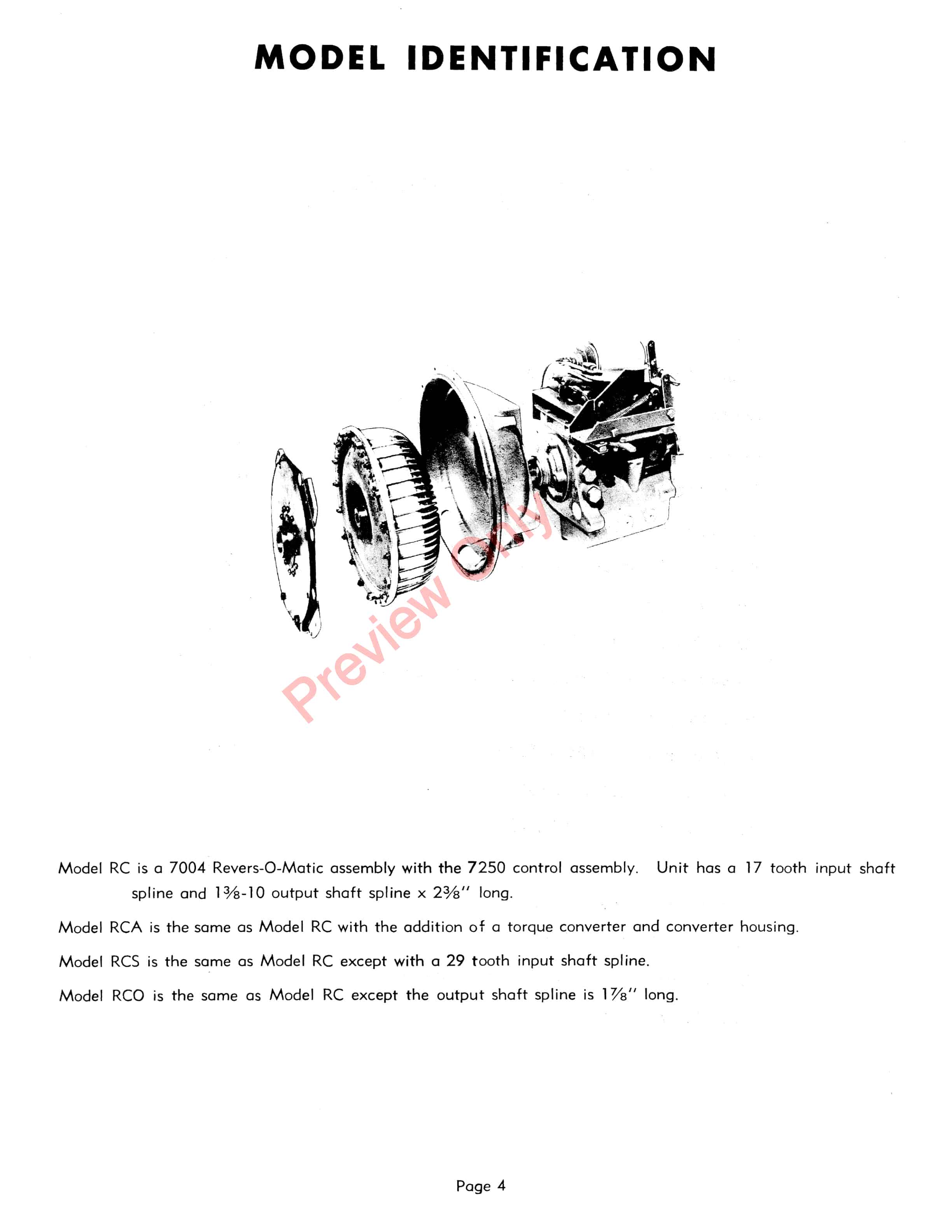 John Deere RC Series Parts Manual 4005054 01DEC97 4