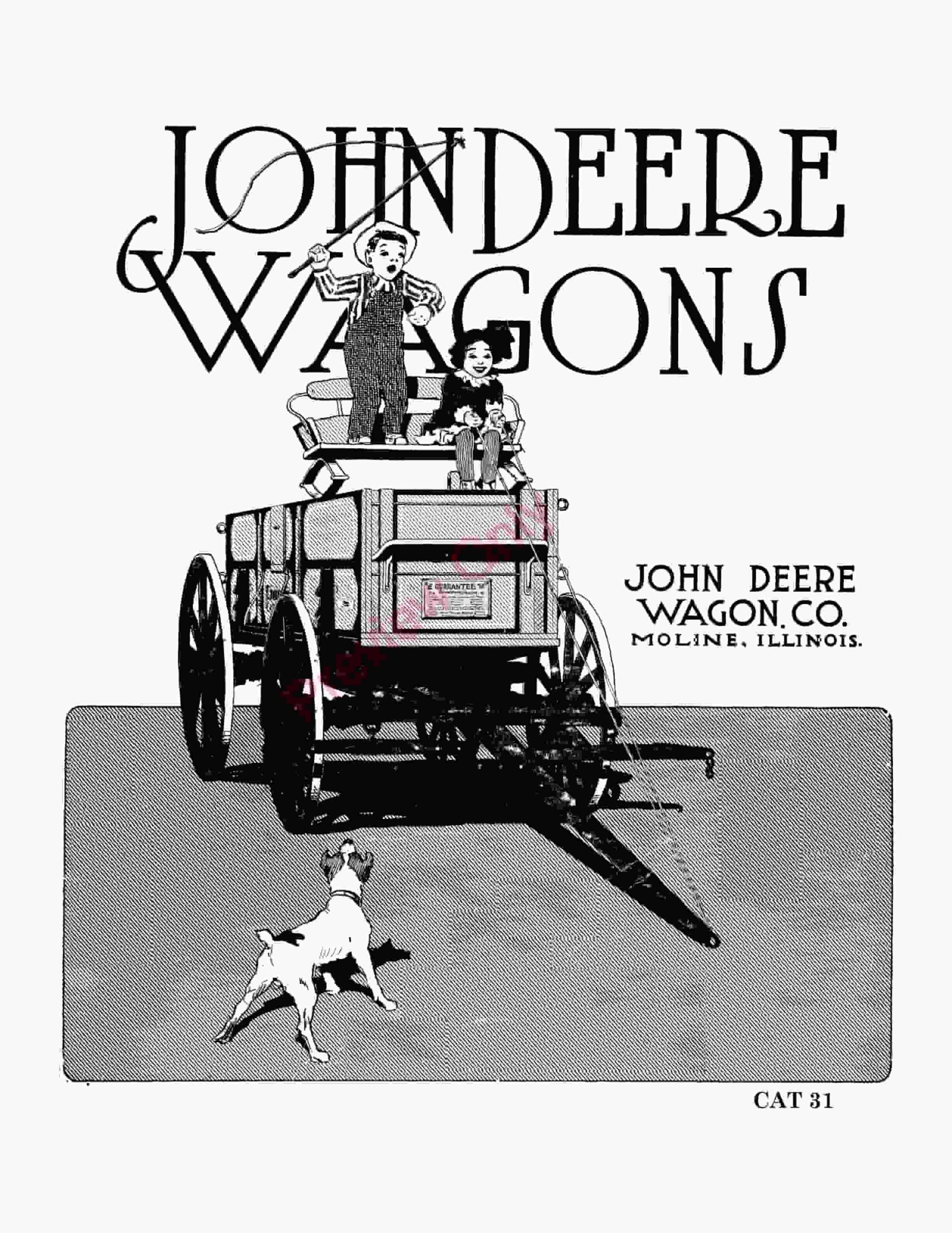 John Deere Wagons Parts Catalog CAT31 01JAN12-1