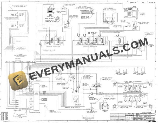 Grove RT520 Crane Schematic, Operators, Parts and Service Manual