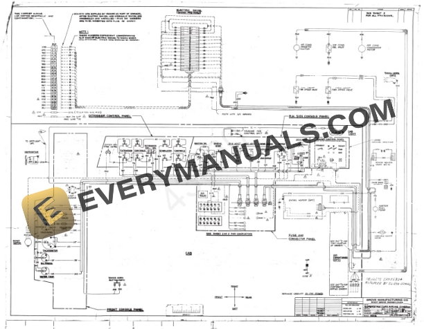 Grove TMS300 Crane Schematic, Operator, Parts and Service Manual