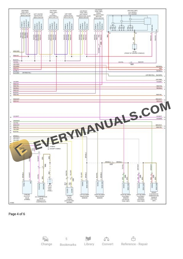 Porsche Cayenne (92A) 2016 Wiring Diagrams V63.0L DSL Turbo