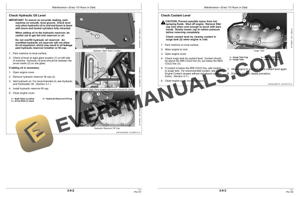 John Deere 326E Skid Steer Loader Operator Manual OMT337542