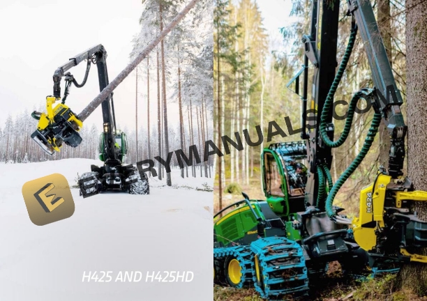 John Deere Timberjack H480C Harvester Head Operator Manual F670716