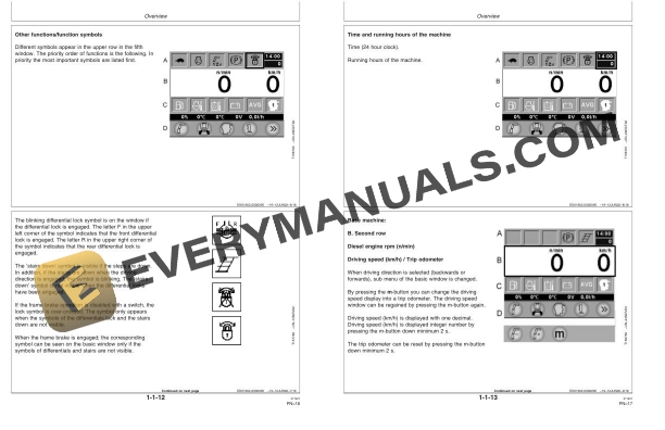 John Deere Timberjack TMC Control System Forwarder ver 4.12 Operator ...