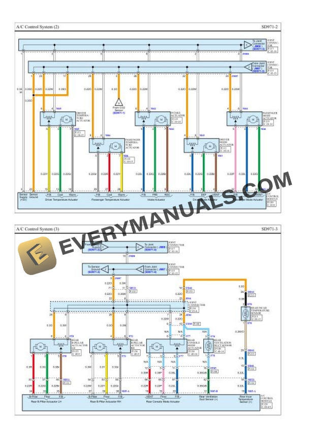 Genesis G90 AWD (H1) 2022 Wiring Diagrams V63.3L Turbo